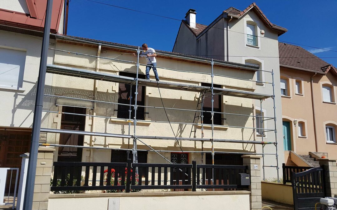 Rénovation de façade à Villers-lès-Nancy